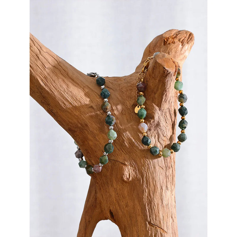 Natural Stone Beads Bracelet