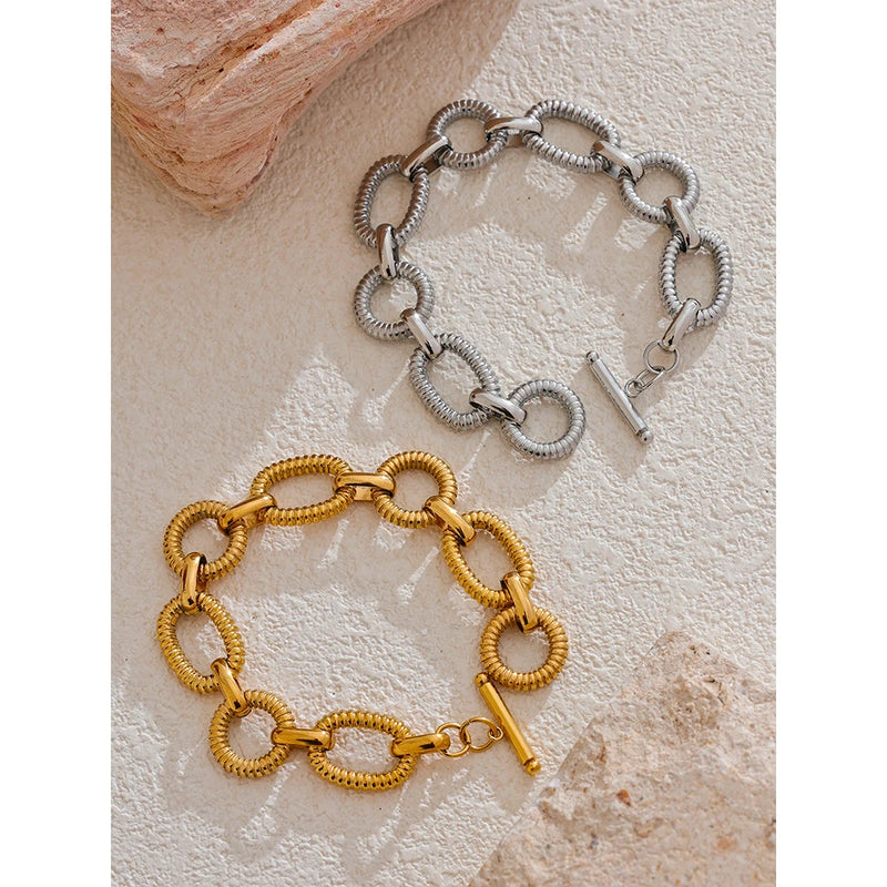 Oval Chain Bracelet