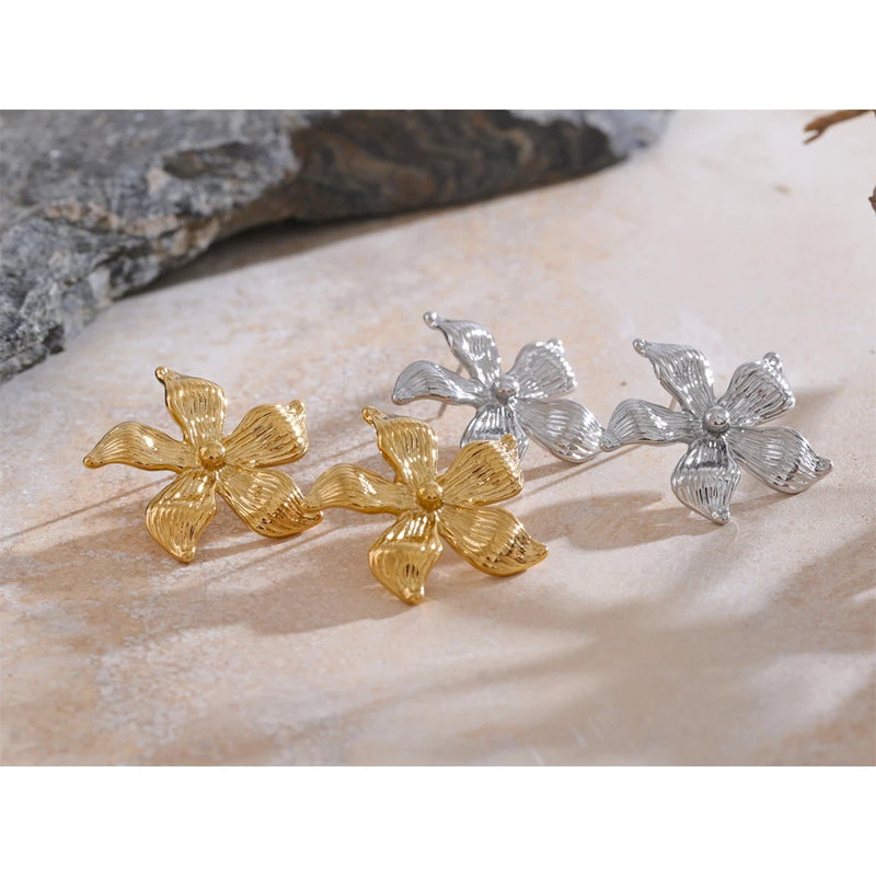 Flower Stud Earrings