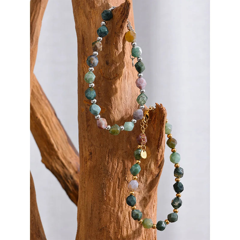 Natural Stone Beads Bracelet