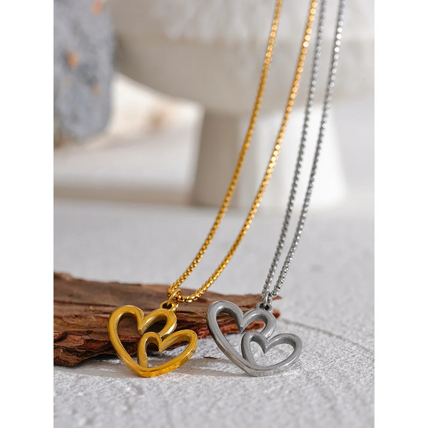 Hollow Heart Necklace