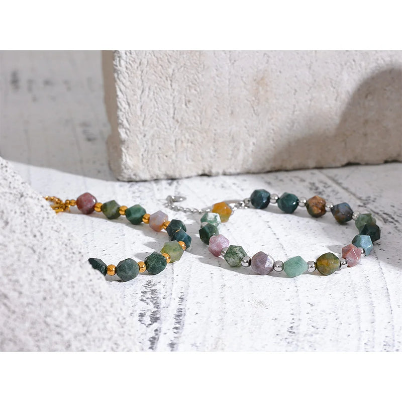 Natural Stone Beads Bracelet