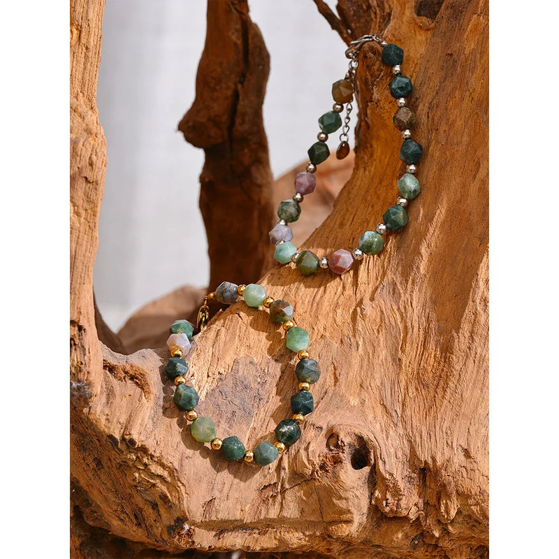 Natural Stone Beads Bracelet