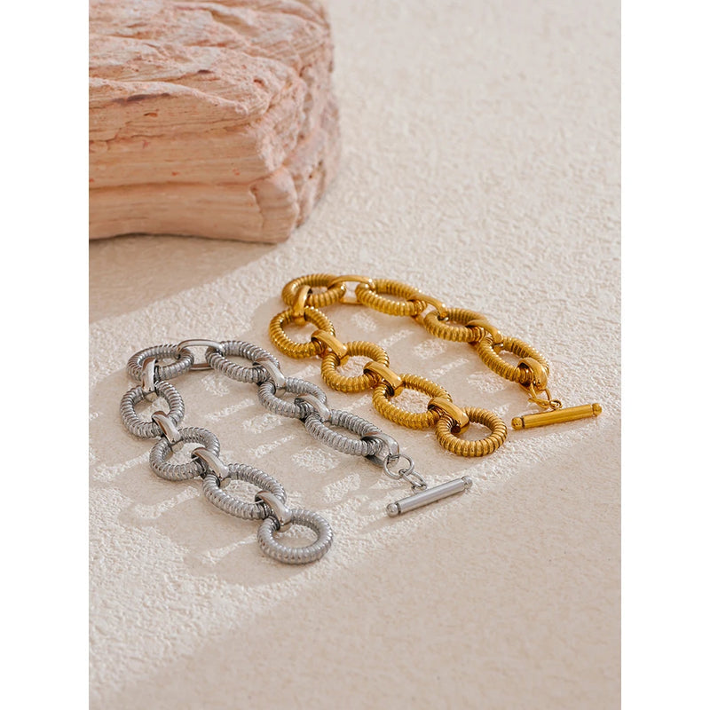 Oval Chain Bracelet