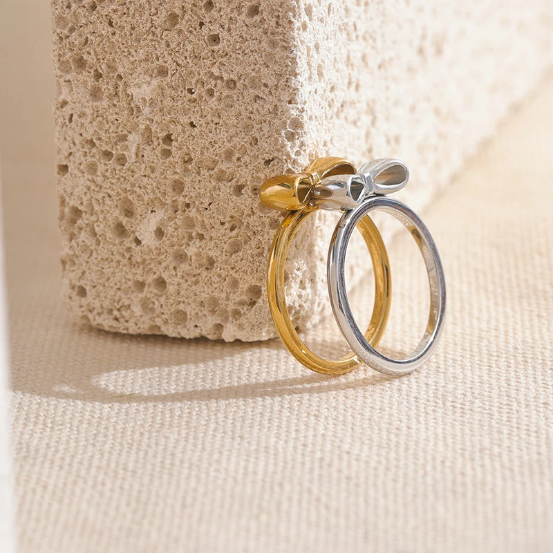 The Ribbon Dance Ring: A Bow of Elegance