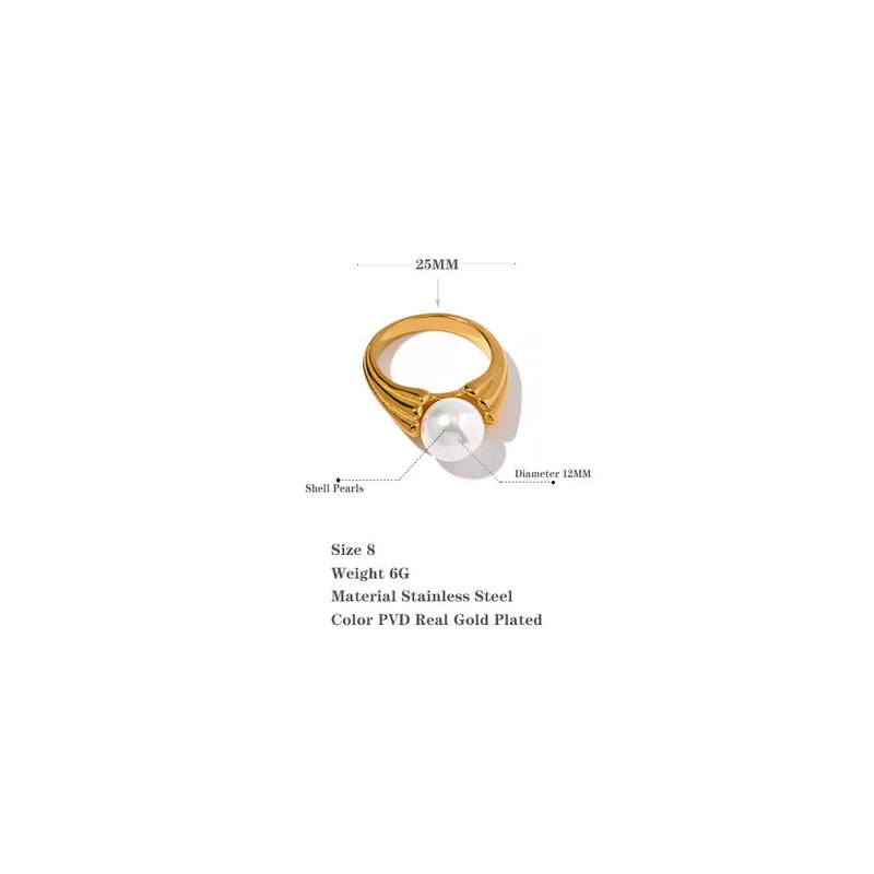 Pearl Fashion Ring